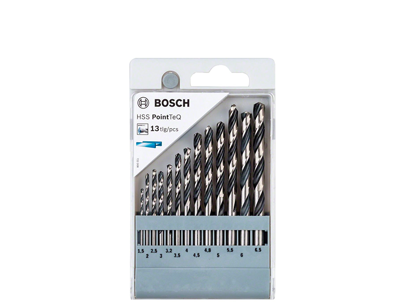JOGO DE BROCSA HSS POINT TEQ COM 13 PEÇAS 2608577349 BOSCH