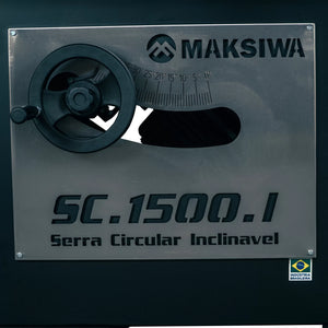 SERRA CIRCULAR BANCANCADA SC.1500 EIXO INCLINÁVEL 3CV MAKSIWA