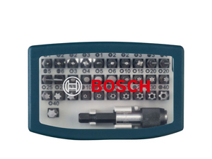 JOGO DE FIXAÇÃO COM 32 PEÇAS 2607017359 BOSCH