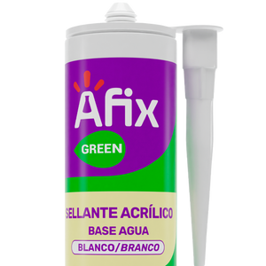 SILICONE SELANTE MULTIUSO BASE D'ÁGUA BRANCO 430G AFIX