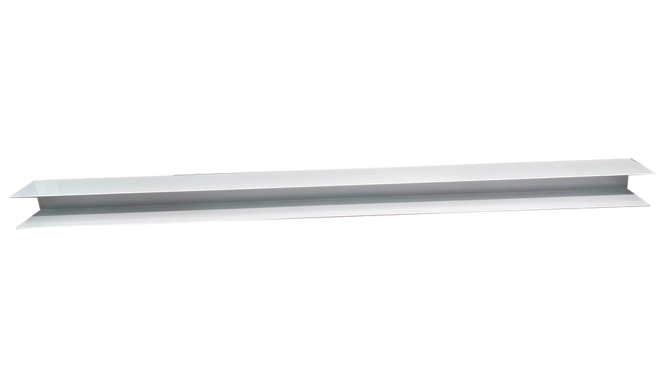 PERFIL DE ALUMÍNIO PARA RODAPÉ BRANCO 70CM 5OMM JG