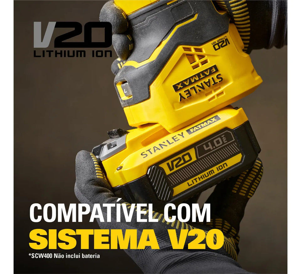 TUPIA COMPACTA 20V SCW400B S/BAT STANLEY