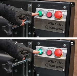 REFILADORA DE BORDA DE BANCADA 4 GRUPOS RBB.4G 5302(1682) MAKSIWA