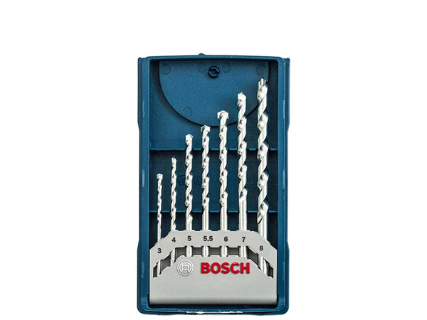 KIT DE BROCAS X-LINE COM 7 PEÇAS PARA ALVENARIA 2607017509 BOSCH