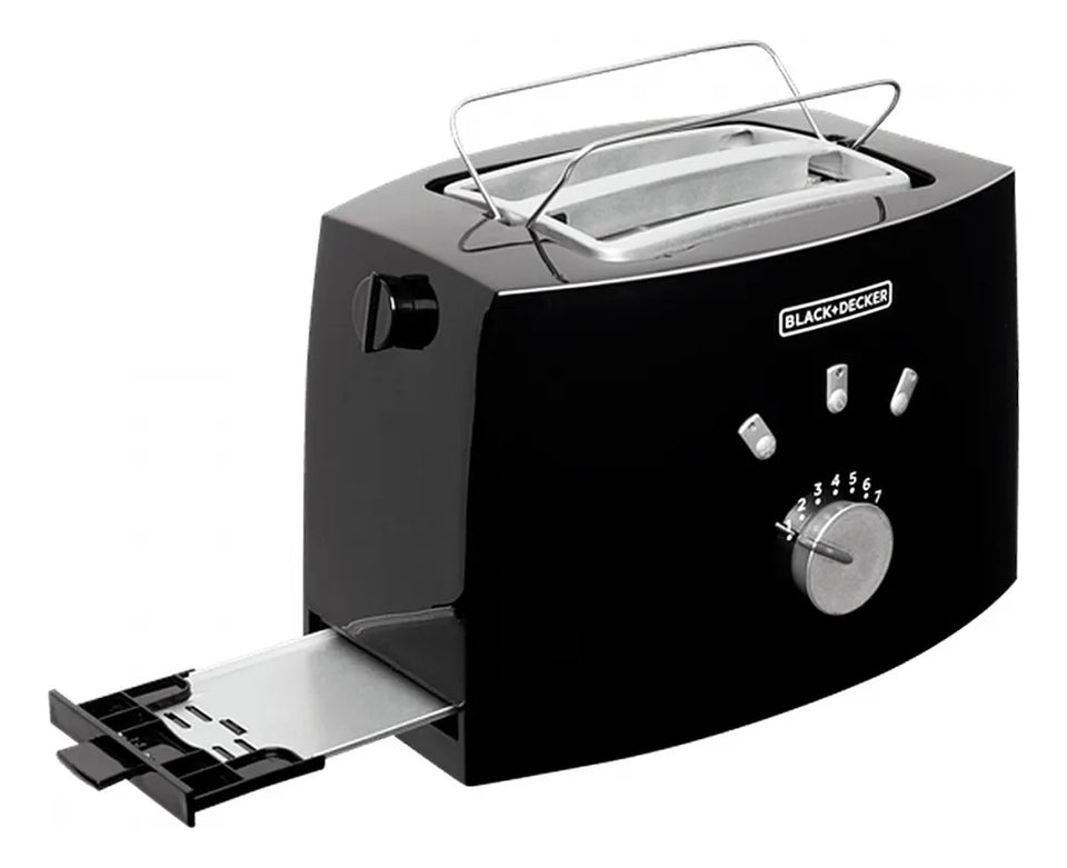 TORRADEIRA TOSTADOR ELÉTRICO TO810 800W 220V BLACK & DECKER