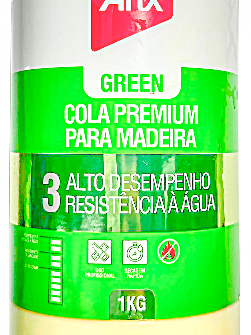COLA PVA PREMIUM III 1KG AFIX GREEN