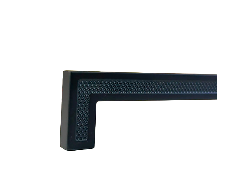 PUXADOR VERSALHES 448MM PRETO ZEN