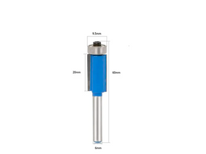 FRESA BORDA 9.5MM / 06MM COM ROLAMENTO 03095 FILETTO