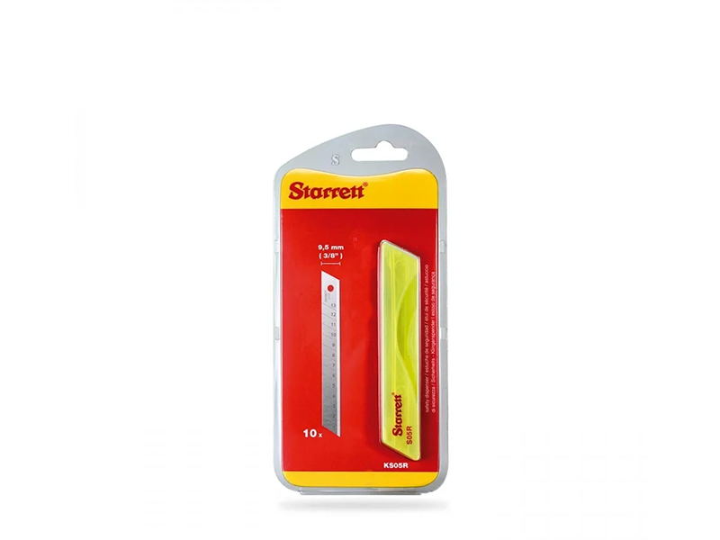 LÂMINA REPOSIÇÃO PARA ESTILETES 9MM KS05R STARRETT