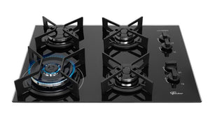 FOGÃO COOKTOP FICHER 4Q TRIPLA CHAMA FIT LINE TREMPE IRON 36330.102673