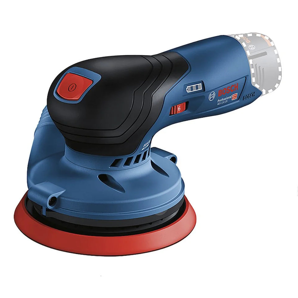 LIXADERA ROTO-ORBITAL GEX 12V-125 SEM BATERIA BOSCH