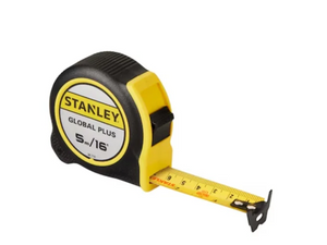 TRENA DE AÇO 5 METROS X 19MM GLOBAL PLUS 30-716 STANLEY