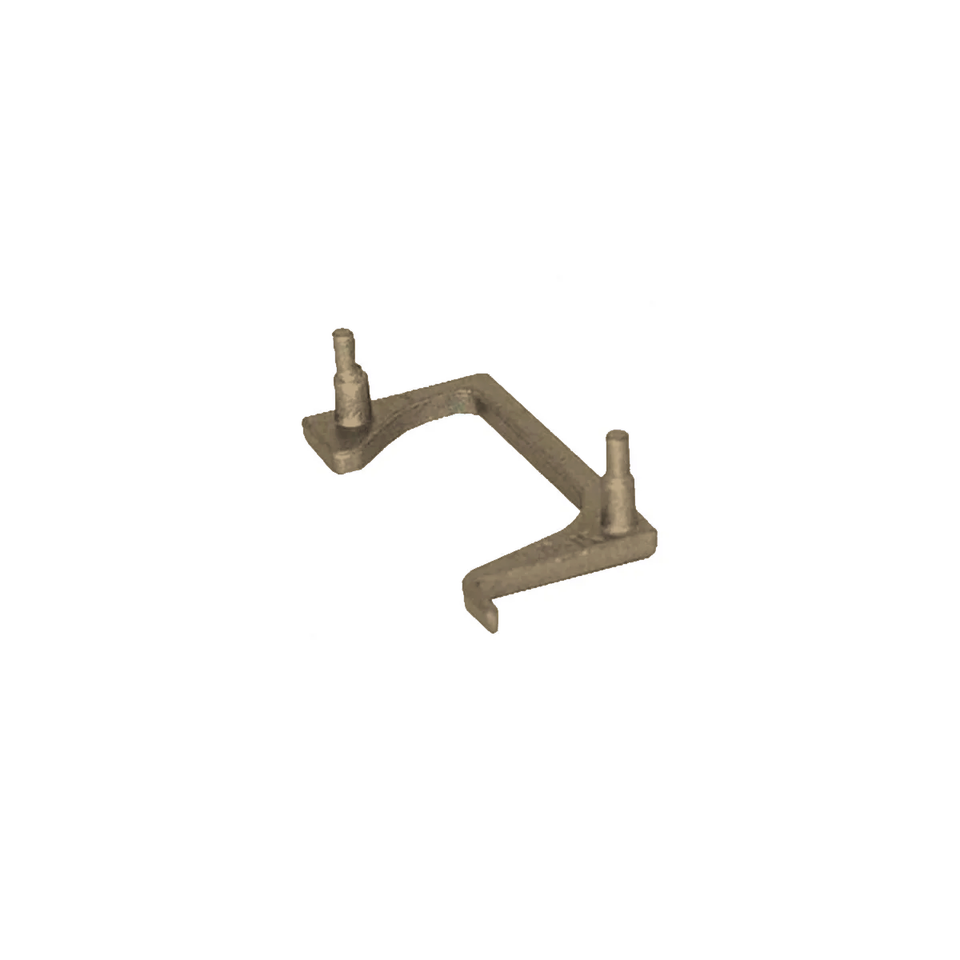 PONTEIRA VAZADA CHAMPAGNE INOX DIREITO/ESQUERDO PARA PERFIL 15MM GMAD