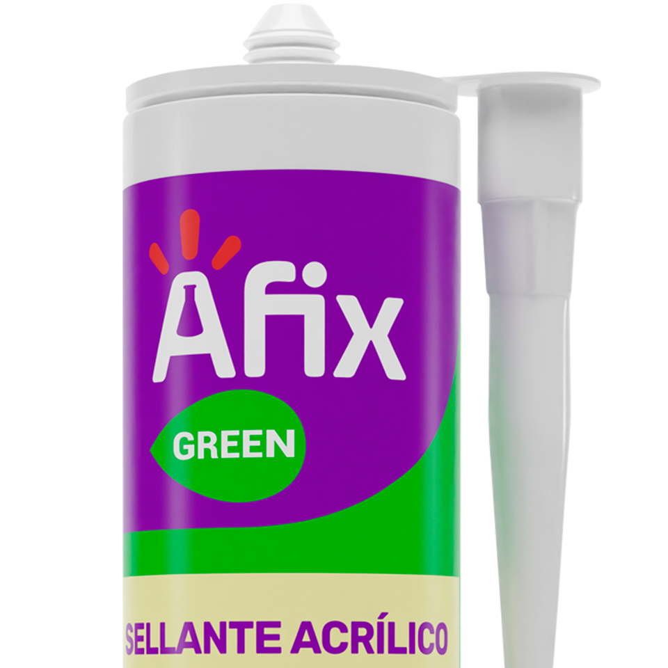 SILICONE SELANTE ACRÍLICO BASE DE ÁGUA GRIS/CINZA 430G AFIX