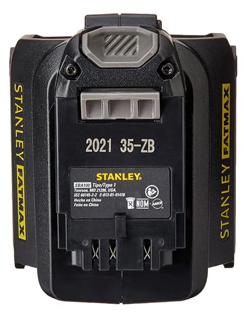 ADAPTADOR PARA BATERIA SISTEMA 20V SBA100-BR STANLEY