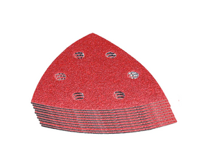 CONJUNTO DE LIXA TRIANGULAR GR240 D-58643 COM 10 PEÇAS MAKITA
