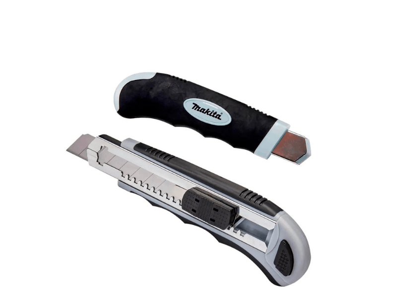 ESTILETE RETRÁTIL COM 8 LÂMINAS D-58855 MAKITA