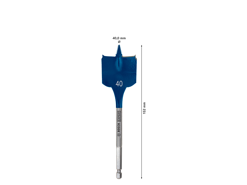 BROCA CHATA MADEIRA SELFCUT 40X152M 2608900330 BOSCH