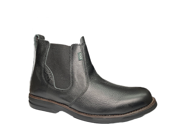 BOTINA DE COURO FLOATER PRETO 3001 Nº 44 RAÇA BOOTS