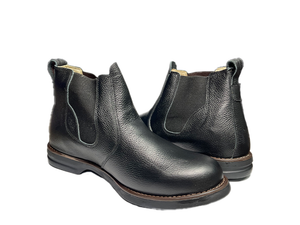 BOTINA DE COURO FLOATER PRETO 3001 Nº 43 RAÇA BOOTS