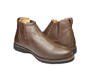 BOTINA DE COURO FLOATER CAFÉ 3002 Nº 39 RAÇA BOOTS