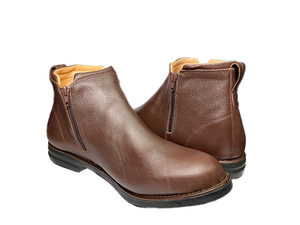 BOTINA DE COURO FLOATER CAFÉ 3006 Nº 44 RAÇA BOOTS
