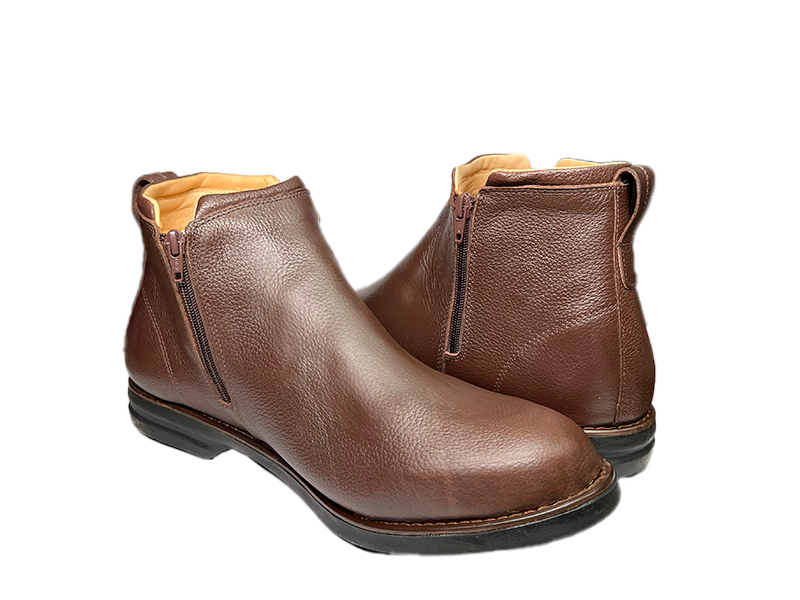 BOTINA DE COURO FLOATER CAFÉ 3006 Nº 44 RAÇA BOOTS