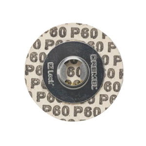 DISCO DE LIXA GRÃO 60 COM 5 PEÇAS EZ-LOCK 2615E411ADD DREMEL