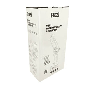 MINI MOTOSSEERA A BATERIA 6" 21V 30250 RAZI