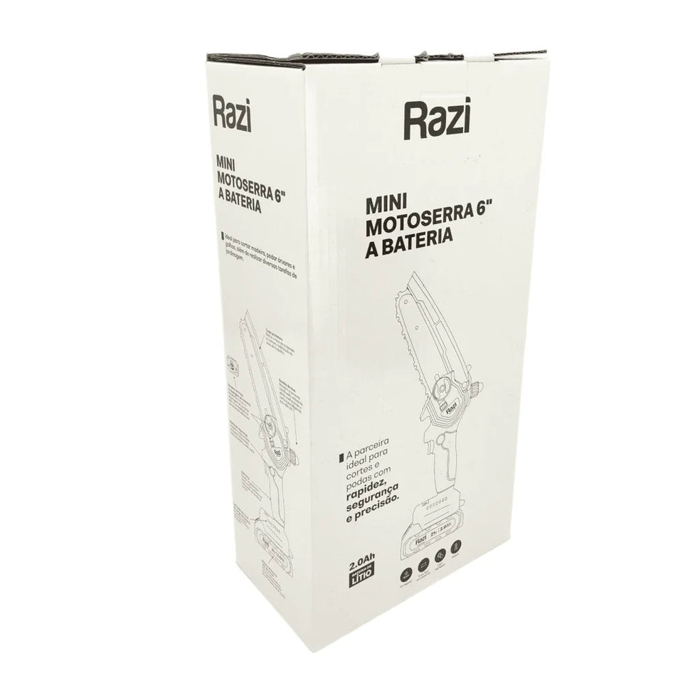 MINI MOTOSSEERA A BATERIA 6" 21V 30250 RAZI