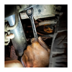 JOGO DE CHAVES COMBINADAS 8MM A 18MM COM CATRACA COM 7 PEÇAS ST08043U SATA