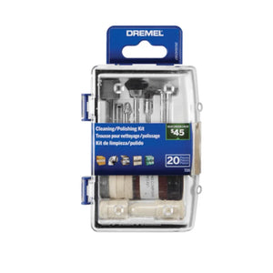 KIT LIMPAR/POLIR EZ 726 26150726AA COM 20 PEÇAS DREMEL