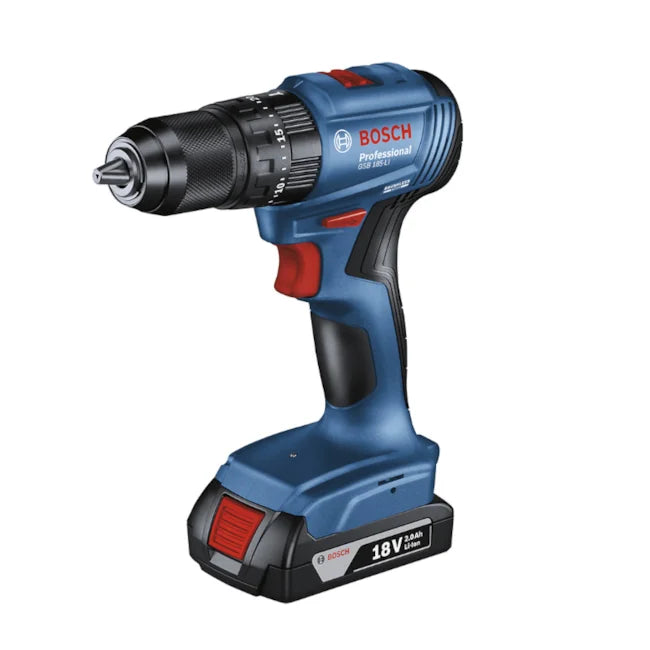 PARAFUSADEIRA / FURADEIRA DE IMPACTO 18V GSB185-LI 2 BATERIAS BOSCH