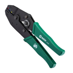 ALICATE CRIMPARDOR PRENSA TERMINAL CATRAVA 9" 1.5MM  A 6MM ST91105ST SATA