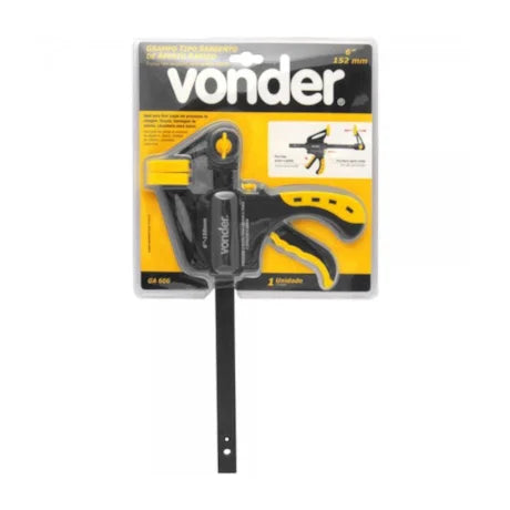 GRAMPO TIPO SARGENTO 6" GA 606 3580619006 VONDER