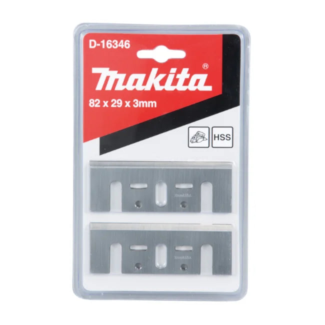 JOGO DE FACAS PARA PLAINA 82X29X3MM COM 2 PEÇAS D-16346 MAKITA