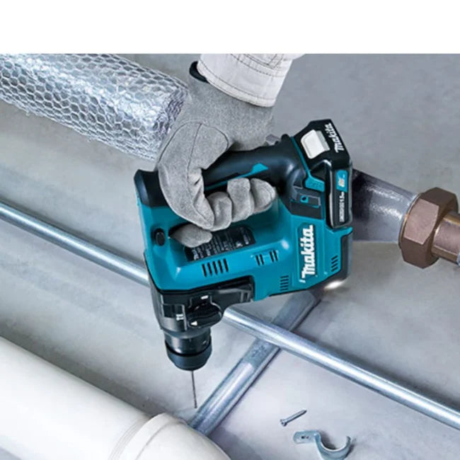 MARTELETE PERFURADOR 12V 1,0J SDS PLUS SEM BATERIA SEM CARREGADOR HR140DZ MAKITA