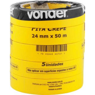 FITA CREPE 24MMX50M 1027245000 VONDER #