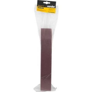 CINTA DE LIXA 50X686MM GRÃO 60 1237370060 COM 5 PEÇAS VONDER