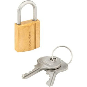 CADEADO 25MM LATÃO 3201025000 VONDER