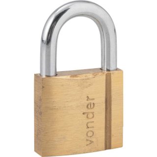 CADEADO 35MM LATÃO 3211035000 VONDER