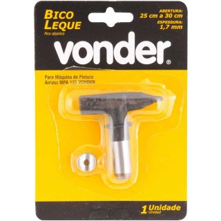 BICO LEQUE 5117 ABERTURA 25CM A 30CM PARA MÁQUINA DE PINTURA AIRLESS 6220111517 VONDER