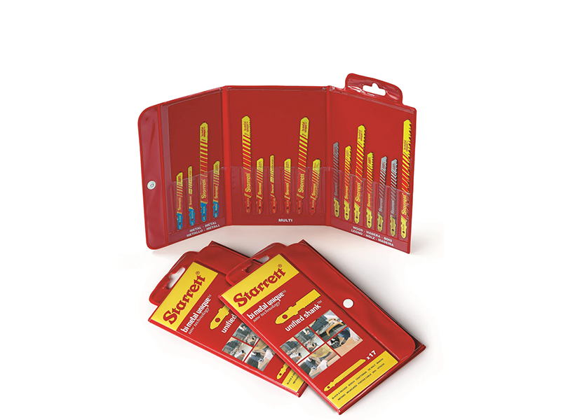 JOGO DE LAMINAS DE SERRA TICO-TICO BU4 COM 19 PEÇAS STARRET