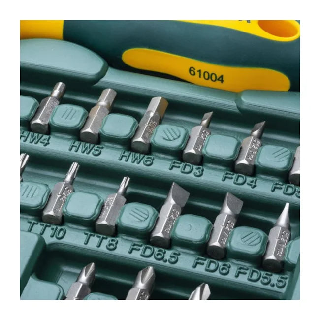 JOGO DE BITS 1/4" COM 80 PEÇAS SATA ST09326SJ