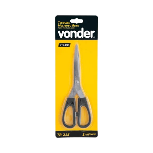 TESOURA USO GERAL RETA TR 215 3085200800 VONDER