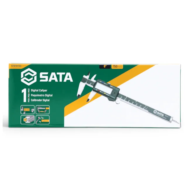 PAQUÍMETRO DIGITAL 0-150MM BICO INTERNO/EXTERNO ST91511SC SATA