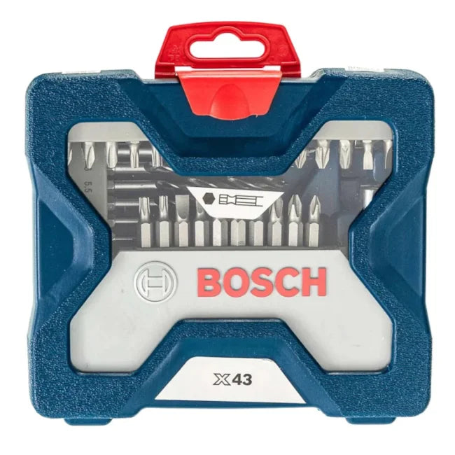 KIT DE PONTAS E BROCAS X-LINE COM 43 PEÇAS 2607017510 BOSCH