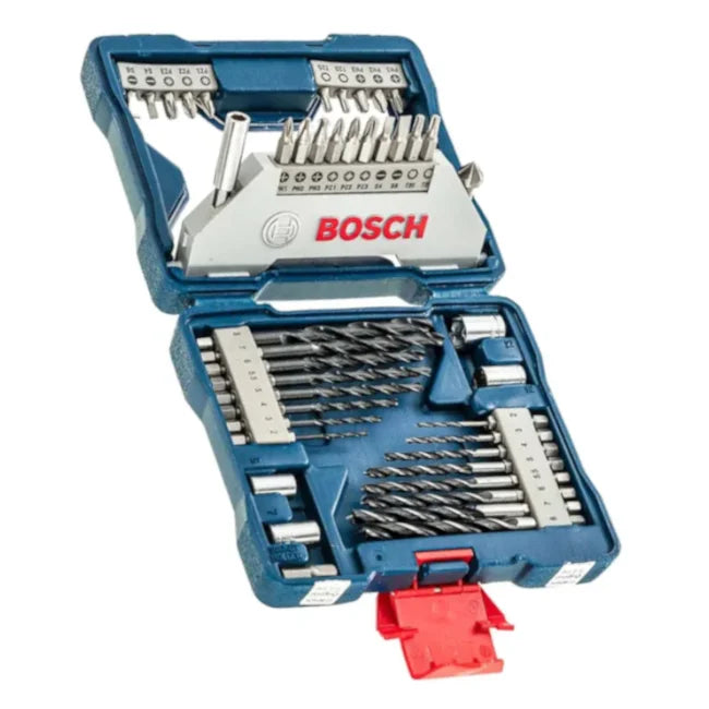 KIT DE PONTAS E BROCAS X-LINE COM 43 PEÇAS 2607017510 BOSCH