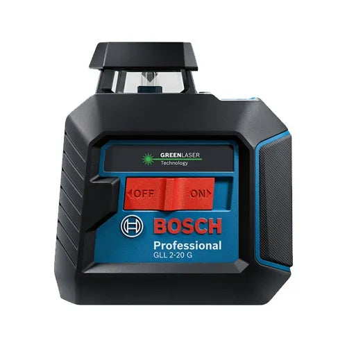 NÍVEL A LASER GLL 2-20 G COM 2 LINHAS VERDE 0601065001 BOSCH