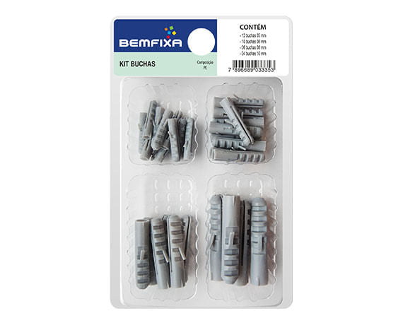 KIT BUCHAS MULTIUSO 3335 BEMFIXA